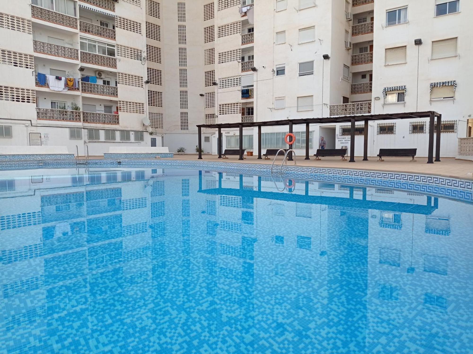 Apartamentos Bonaire 1ª Linea Wifi Solo Familias Serviplaya Gandía Eksteriør bilde