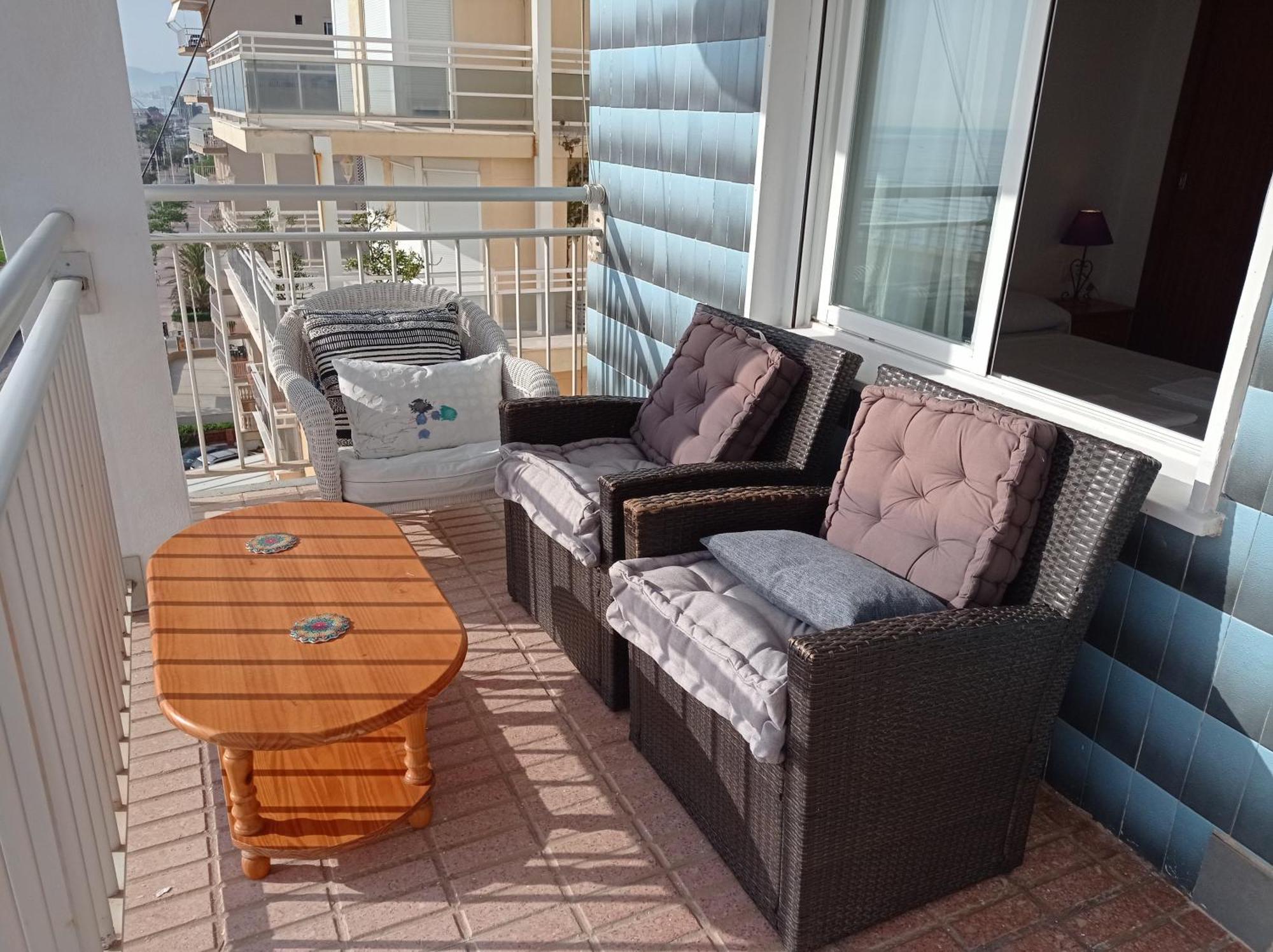Apartamentos Bonaire 1ª Linea Wifi Solo Familias Serviplaya Gandía Eksteriør bilde
