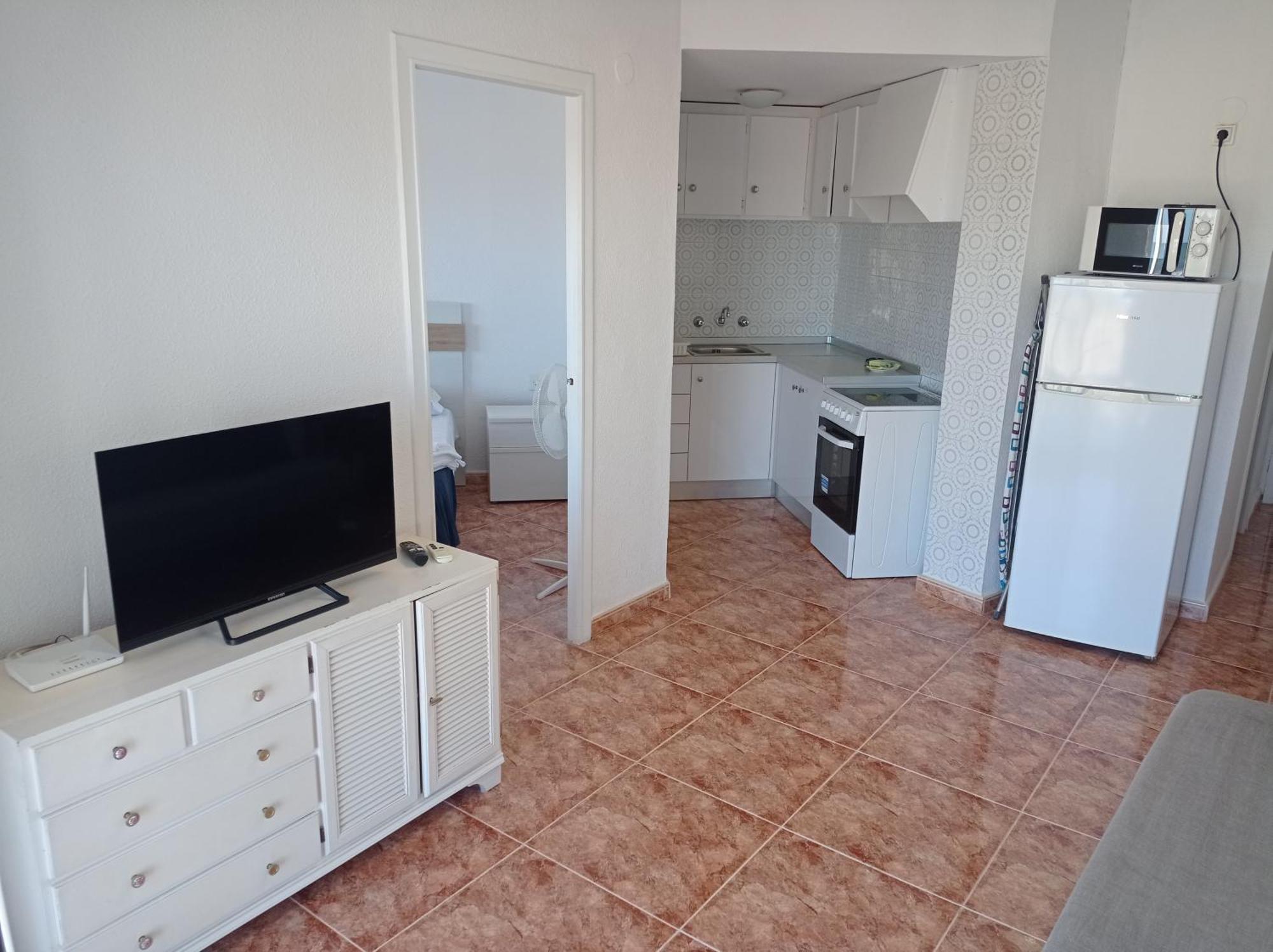 Apartamentos Bonaire 1ª Linea Wifi Solo Familias Serviplaya Gandía Rom bilde
