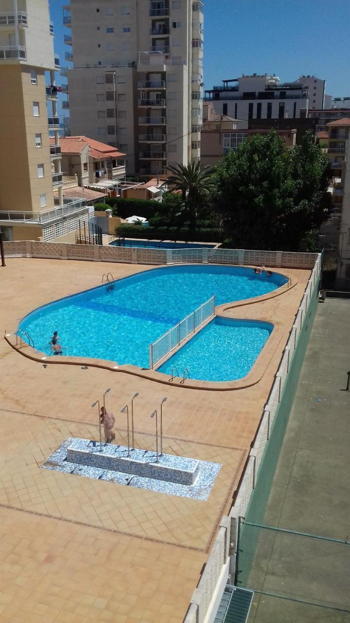 Apartamentos Bonaire 1ª Linea Wifi Solo Familias Serviplaya Gandía Eksteriør bilde